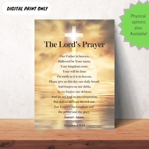 The Lord&#39;s Prayer |Digital Print Only