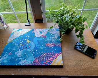 Vaporeon under water