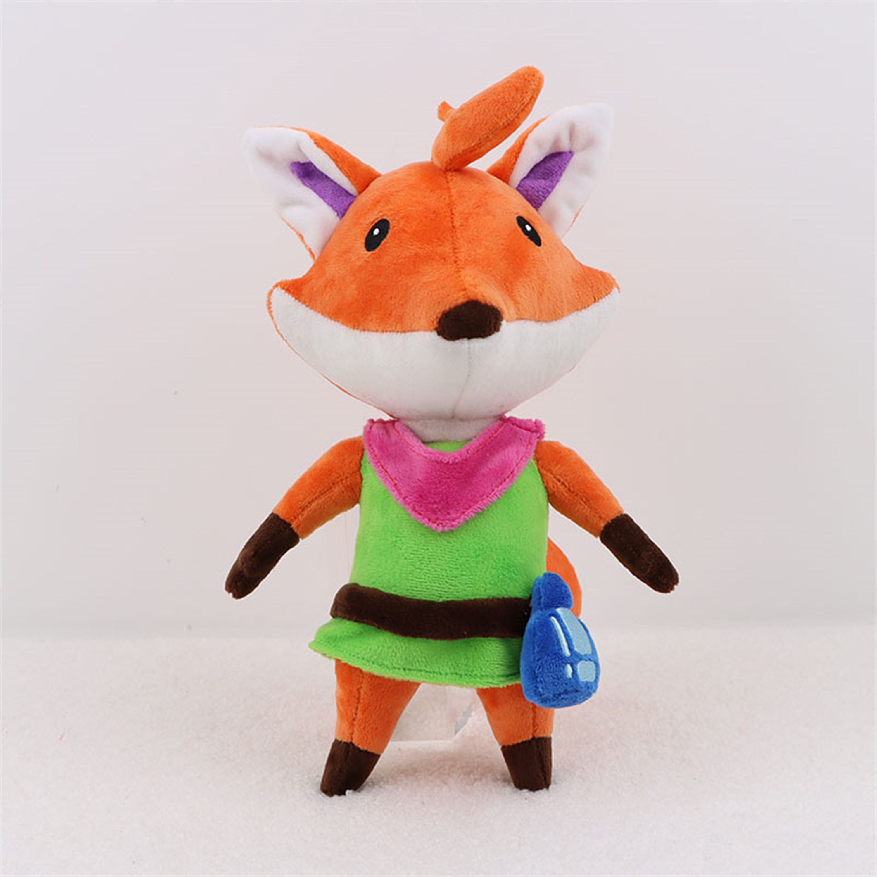 stuffed fox animal toy