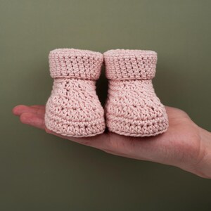 Crochet Baby Bootie Pattern | Newborn to 12 Months | PDF Instant Download