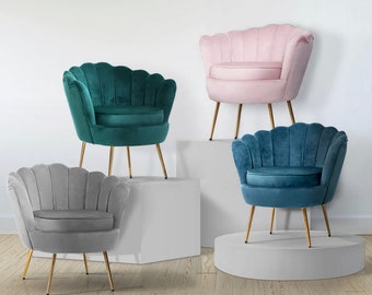 Armchair, Velvet Lounge Chair, Accent Armchairs, Couch, Retro Single Sofa, Livingroom Diningroom Furniture