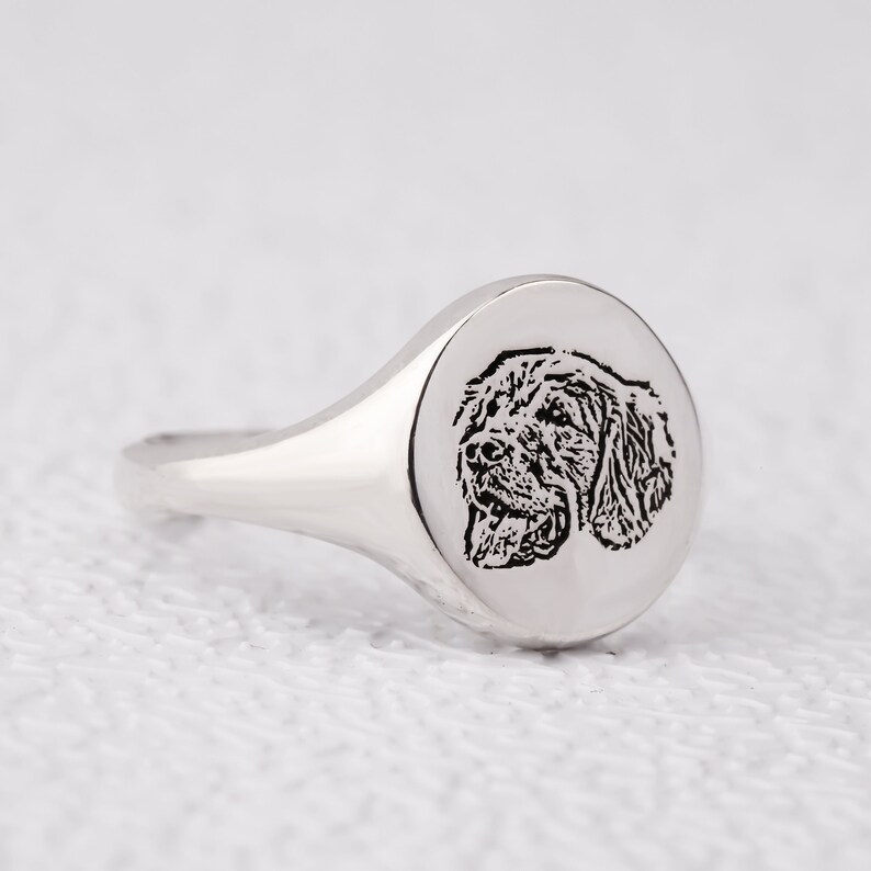 pet memorial ring
custom memorial ring