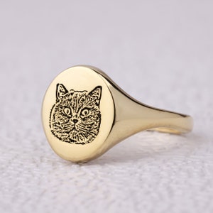 personalized pet photo ring
custom pet photo ring