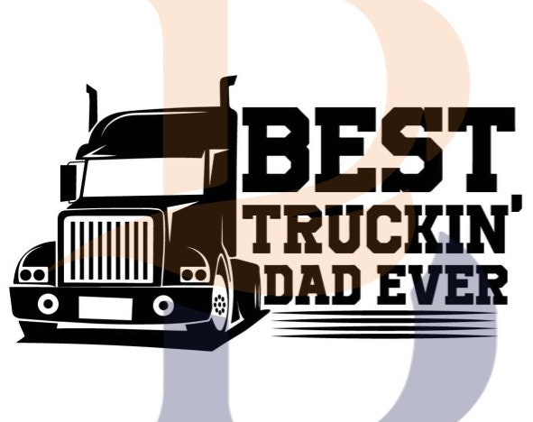GCP Products Truck Driver Gifts For Men - Best Trucking Dad Ever