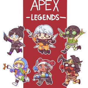 Apex Legends 2.5 Inch Acrylic Charm
