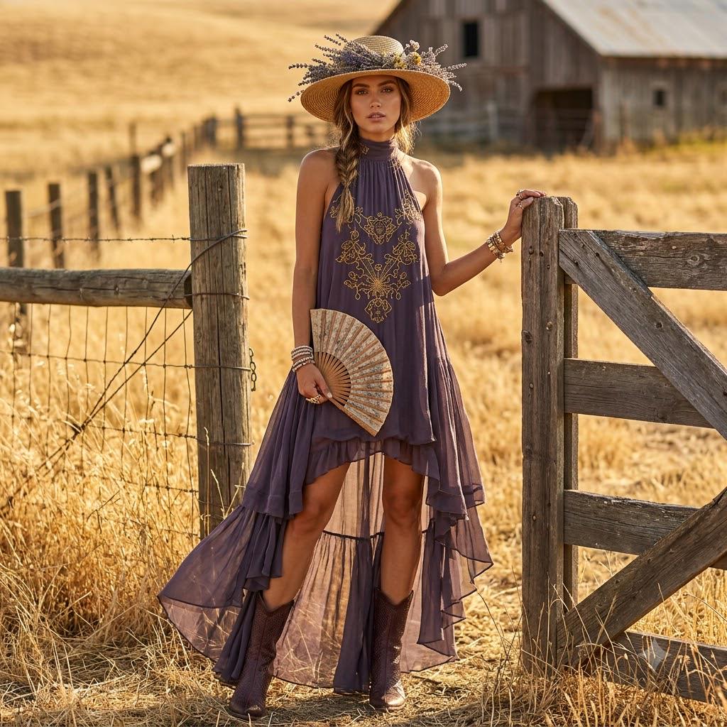 maxi dress zebra print Zahara (Brown Zebra), L workwear24 airy feel Color:Ivory/Yellow These are always the