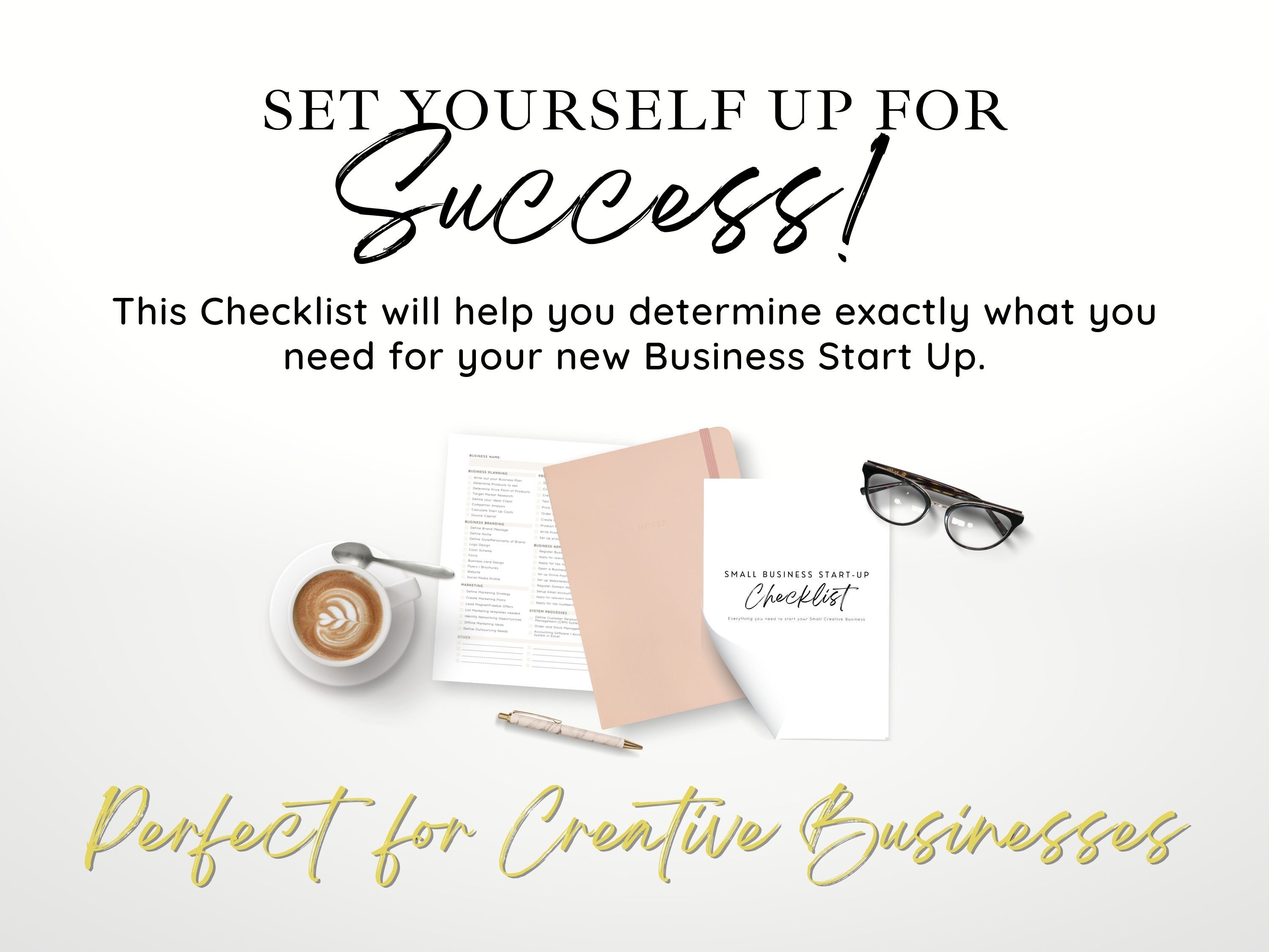 Small Business Checklist, Business Canva Template, Small Business Guide ...
