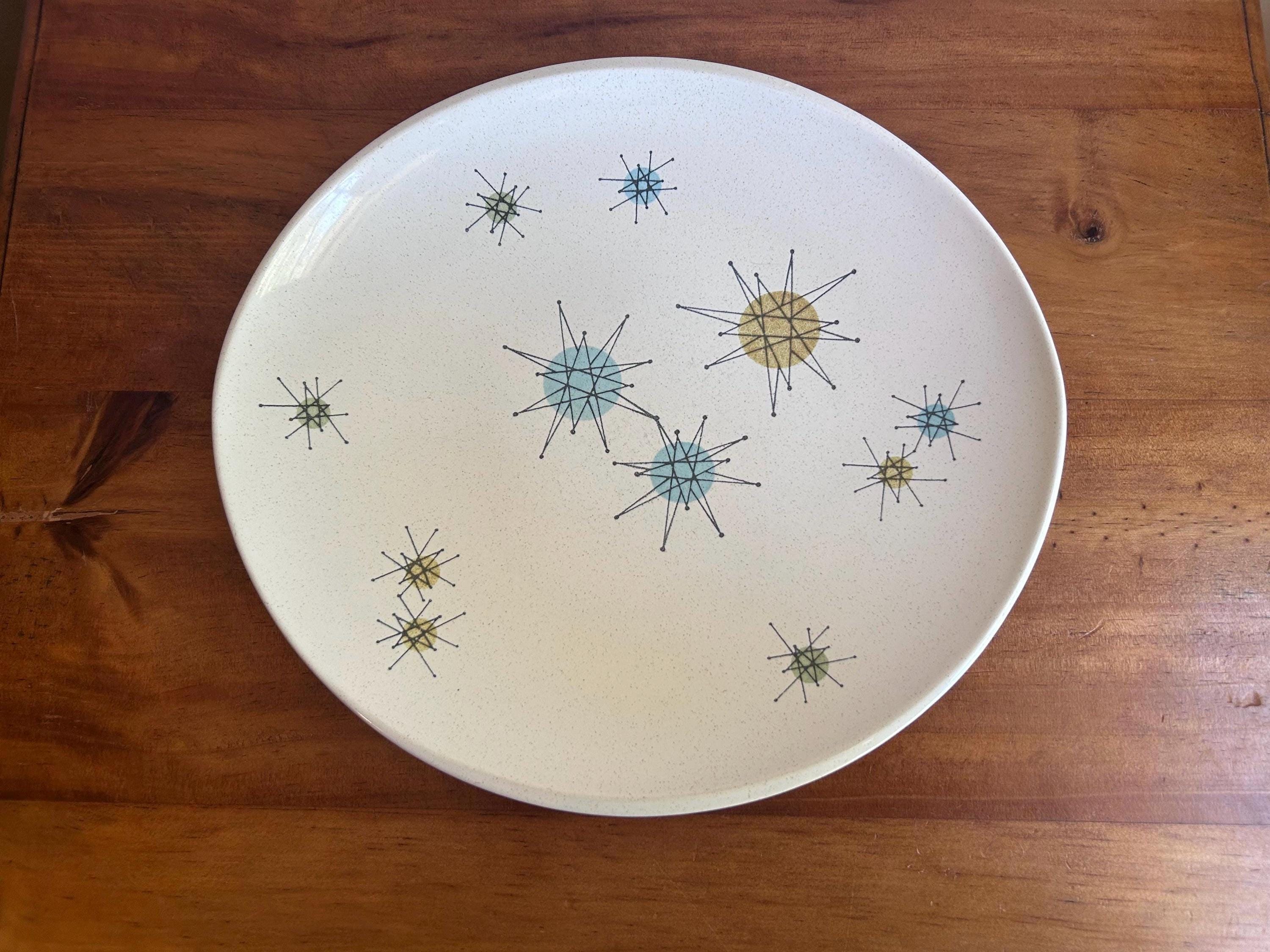ヴィンテージ スターバースト ディナー プレート セット6 Vintage