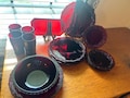 Vintage Avon Cape Cod Ruby Red Glass Dinnerware - Choose Your Piece