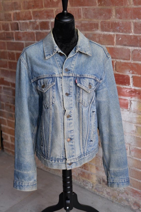 Vintage 80s LEVI jacket - Mens Large
