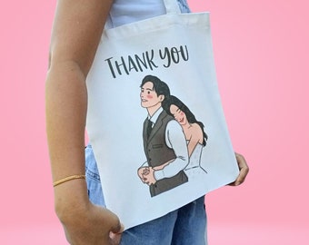 Wedding Favor Calico Bag: Anniversary Thank You Gift