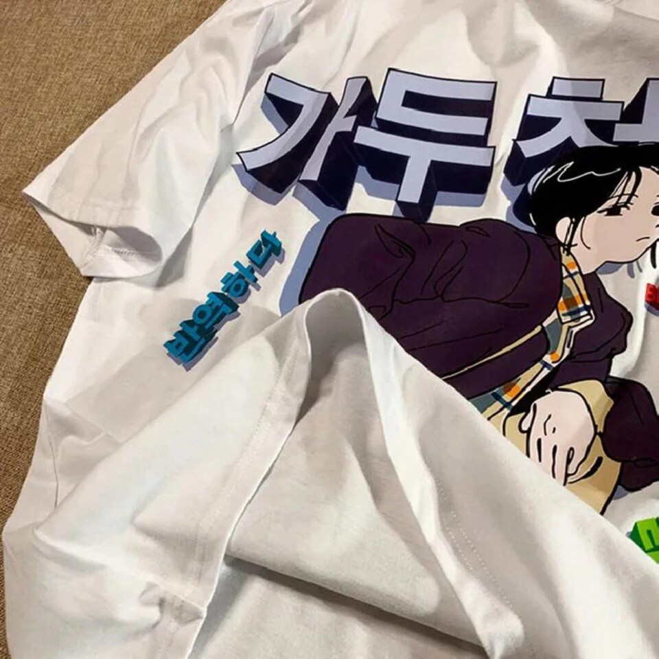 Digital Music Streetwear - Japanese Girl Anime T-Shirt Design Template —  Customize it in Kittl