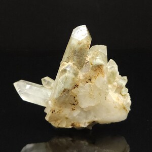 Chlorite Phantom Quartz Cluster, from Skardu Mine. Item NM-2670.