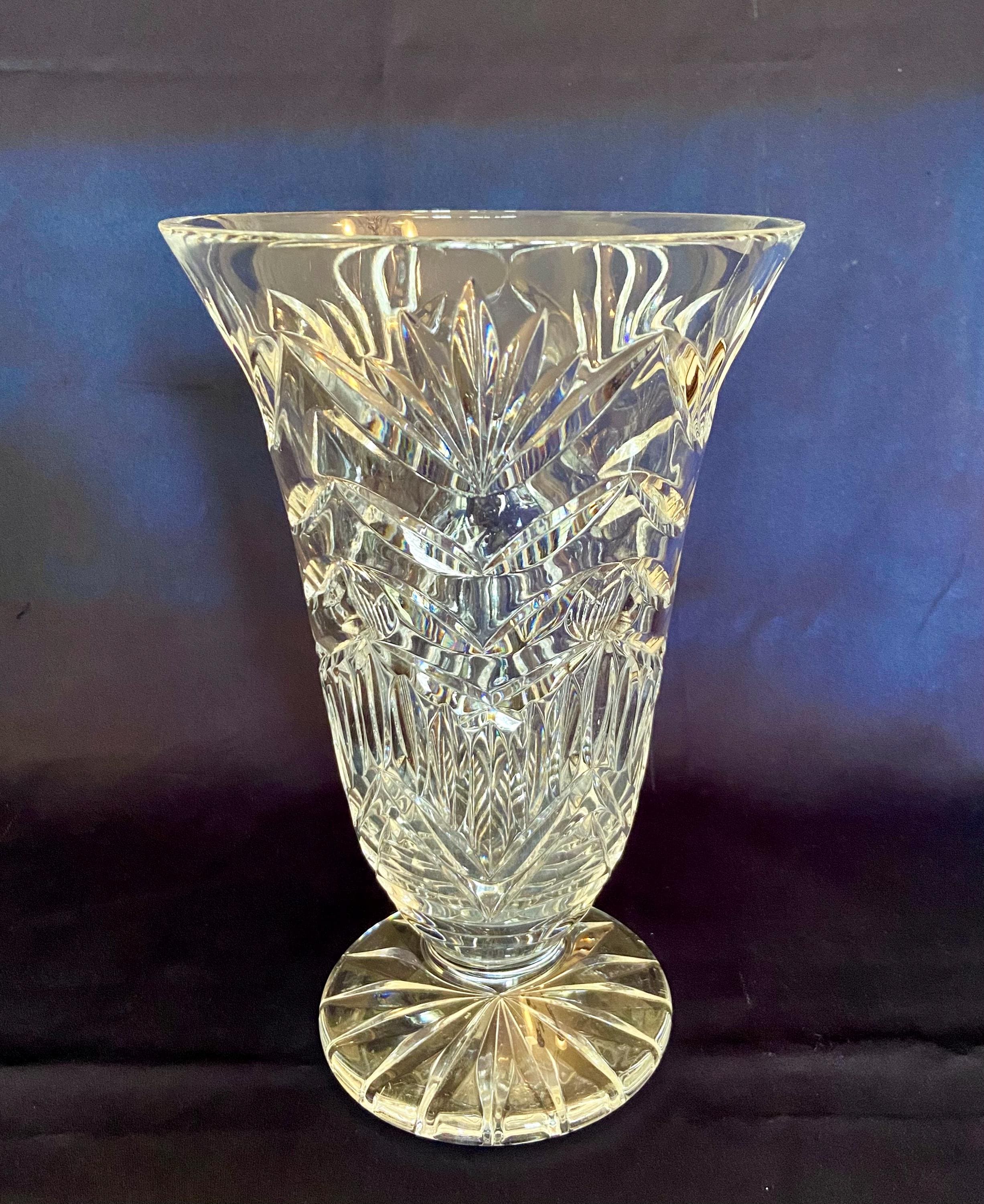 Large waterford crystal vase - Etsy 日本