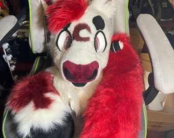 Vampire Horse Fursuit partial