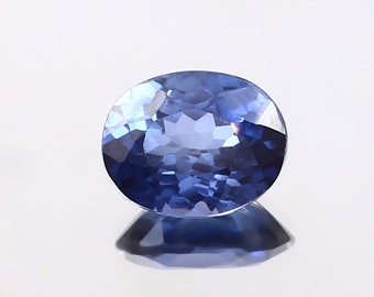 3.50 Ct Ceylon Blue Sapphire: Oval Cut Gemstone for Ring