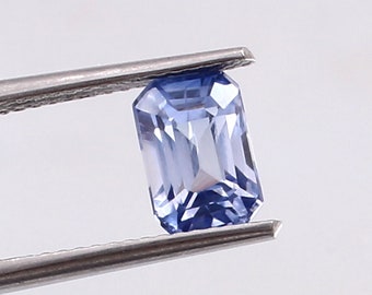 2.30 Ct Ceylon Blue Sapphire: Radiant Cut Loose Gemstone