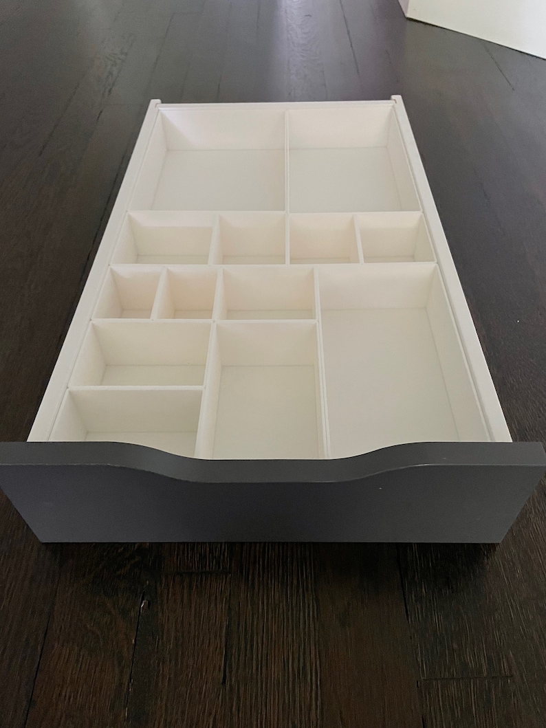 IKEA ALEX Drawer Unit Custom Organizer Inserts Etsy