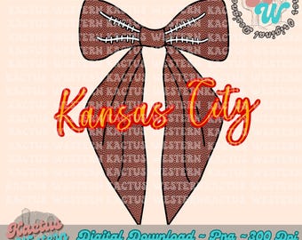 Kansas City Faux Glitter PNG, Football Designs, Trending, Viral, Championship Season, Kansas City Football, digital download, Instant