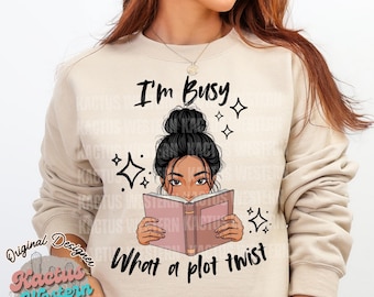 Booked and Busy png, bookish designs, funny book digital download, romance reader, kindle design, book humor png, late night reader club