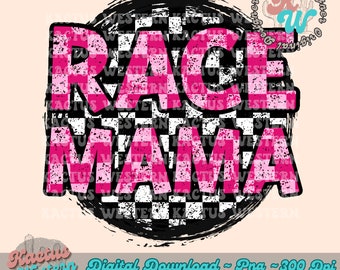 Race Mama PNG, Racer Girlfriend, Race Mom, Racing Sister, Checkered Flag, Summer Fun, Racetrack Shirt, Race Day Shirt, Racing Shirt, Checker