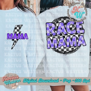 Race Mama Pocket Bundle PNG, Instant Download, digital download, Racer Girlfriend, Race Mom, Racing Sister, Checkered Flag, Summer, derby