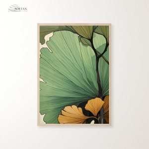 Ginkgo Leaf,Ginkgo,Minimalist,Minimalist Wall Art,Abstract Art,Sage,Sage Green Wall Art,Sage green,Digital Prints,Printable Wall Art,Wall Ar