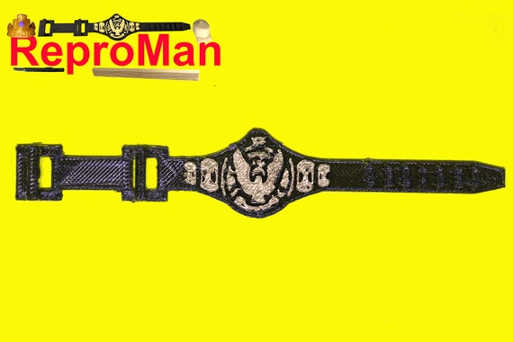 WWF Hasbro Champion Belt Custom WWF Winged Eagle Wrestling Belt