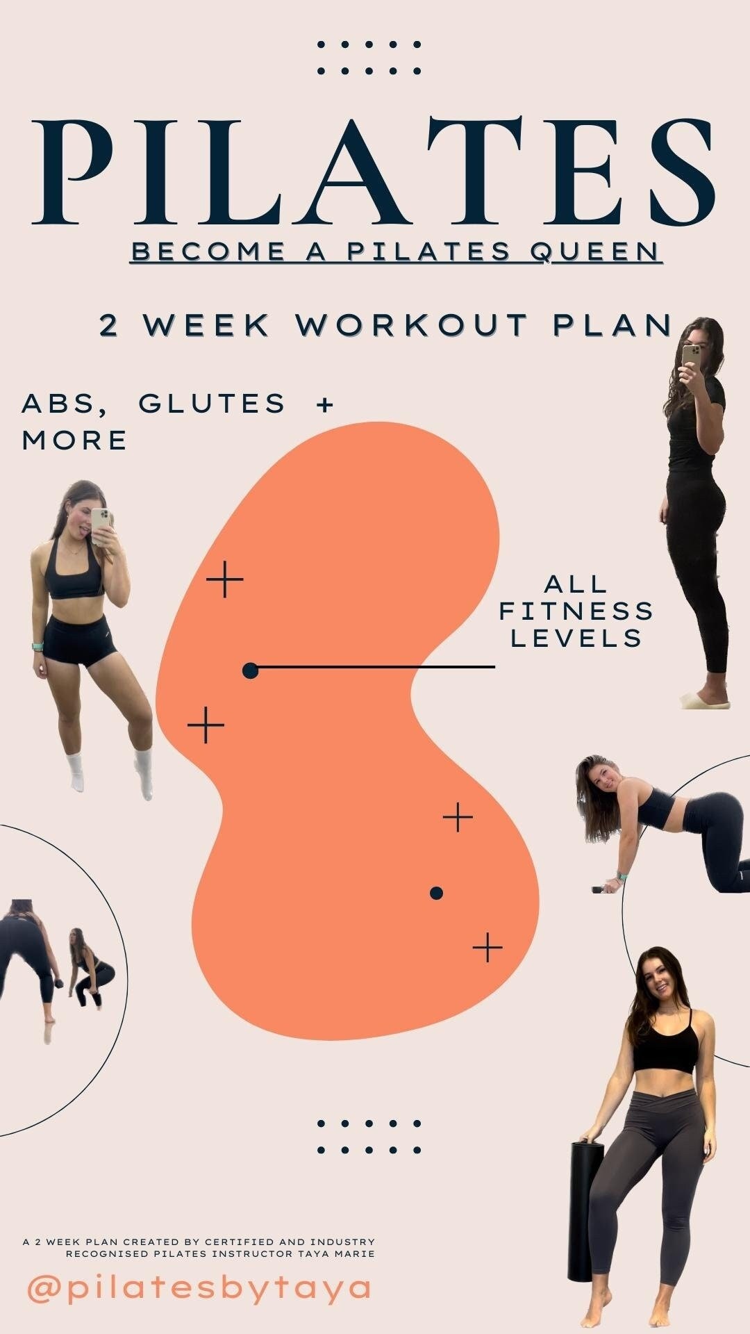 DIGITAL Pilates 2 Week Workout Plan 