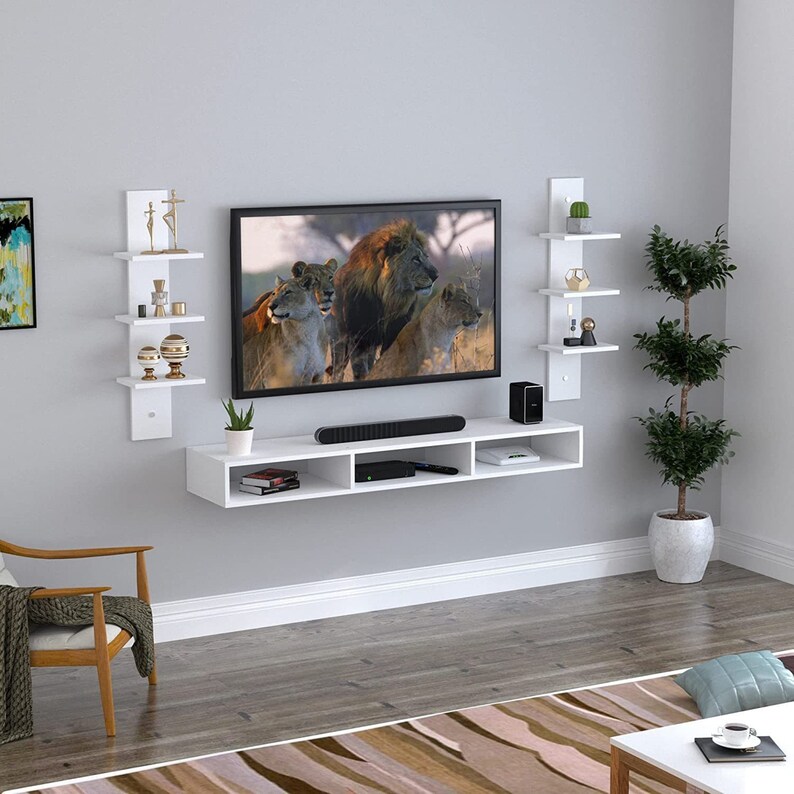 Buy Modern TV Unit Entertainment TV Unit Wall Mounted for Living Online