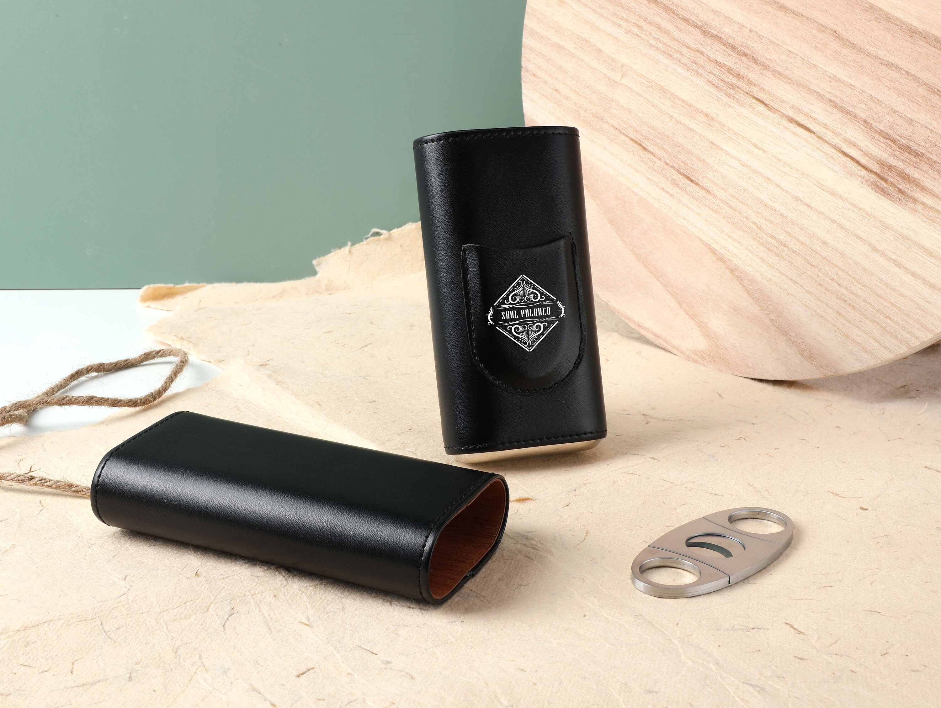 Personalized Cigar Case Leather Cigar Travel Case With Etsy