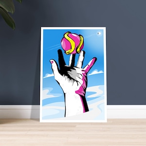 Hand Of God V2 • GAA Hurling Pop Art Print • GAA Art • Hurling Art