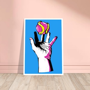 Hand Of God • GAA Hurling Pop Art Print • GAA Art • Hurling Art