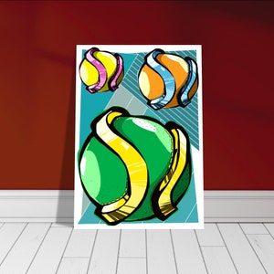 The Small Ball V2 • GAA Schleudern Pop Art Print • GAA Art • Schleudern Kunst