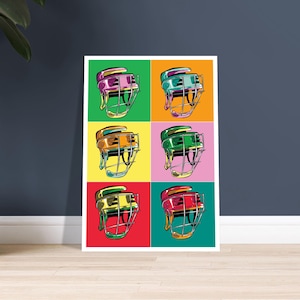 Tough Nut • GAA Hurling Pop Art Print • GAA Art • Hurling Art
