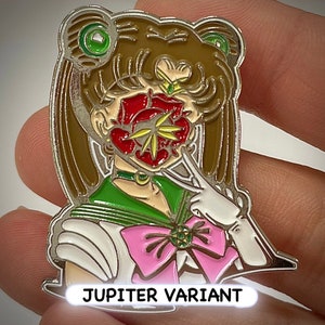 Lunar Princess Sailor Moon | Jupiter Variant |  Tattoo Anime Cute | Brooch Enamel Pin