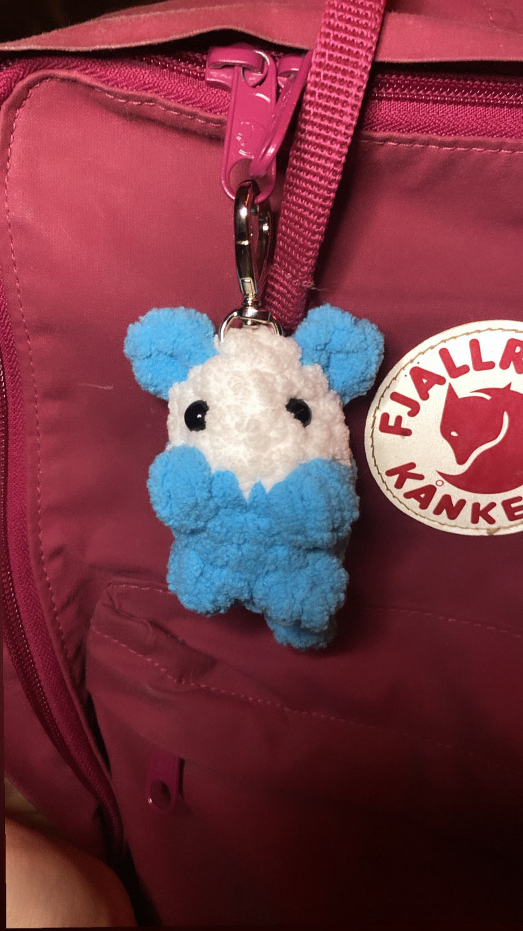 Custom Crochet Otter Keychain, Crochet Otter Bag Clip, Otter Lover Gift