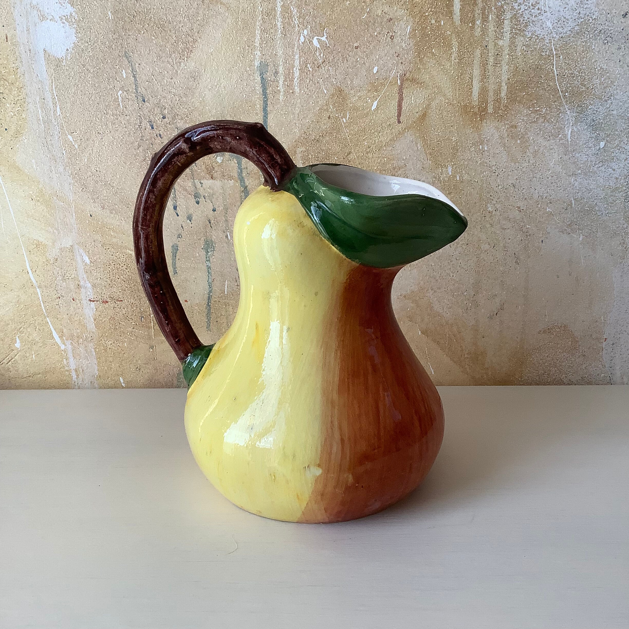 Coupe En Porcelaine à Motif Floral Type Bassano – Objet Décoratif Vintage Non Signé
