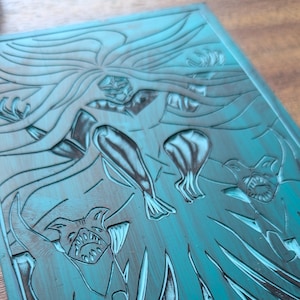 Lilith, Hebrew Goddess, the first woman,  Goddess guidance oracle card, handmade linocut art, eco-friendly gifts.