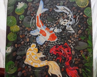 Koivissen in het originele schilderij, Koivissen origineel schilderij