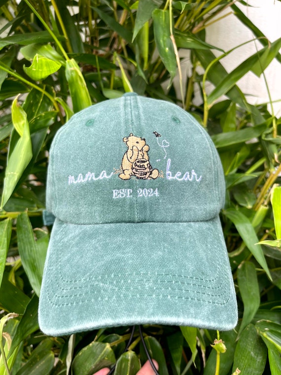 Custom Mama Bear Hat, Mama Hat, Mama Embroidered Hat, Mothers Day Gift , Mom Hat ,Gift For New Mom , Mom To Be