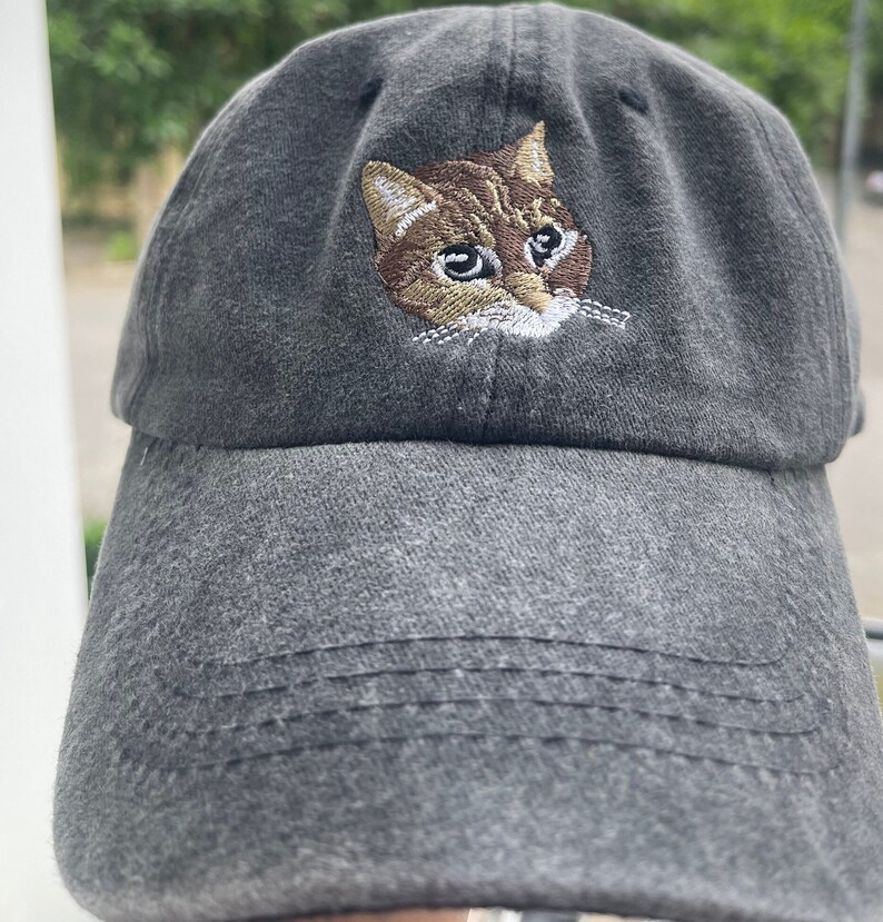 Custom pet photo hat,custom dog hat,embroider dog hat, cat hat, embroider pet photo, pet hat, embroidered hat,custom photo hat