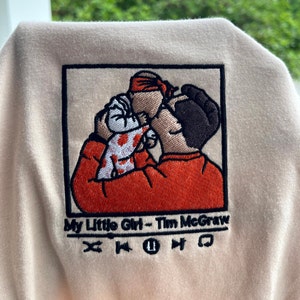 embroidered