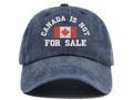 Canada is Not For Sale Hat, Canada Embroidered Hat, Gift for Canadians product logo