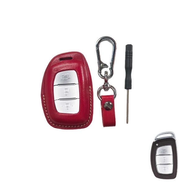 Pour pour Hyundai I10 Stargazer Casper cuir porte-clés couverture Multi couleur Gif pour papa cadeau pour son Gif pour mariage