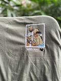 Embroidered t shirt, Custom embroidered photo shirt, custom embroidered tshirt, Custom embroidered photo product logo