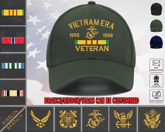 Viet Nam era hats-veteran hats-us army hats-Military hats-embroidered hats-Associates of Vietnam Veterans of America (AVVA)