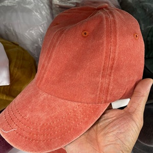 Chapeau brodé personnalisé, casquette de papa personnalisée, chapeau de baseball avec logo brodé, votre propre monogramme de texte, image 8