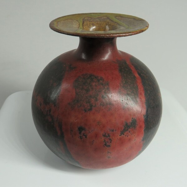 60s 70s Vintage Studiokeramik Vase Meike Falck-Nicolaisen 12 cm