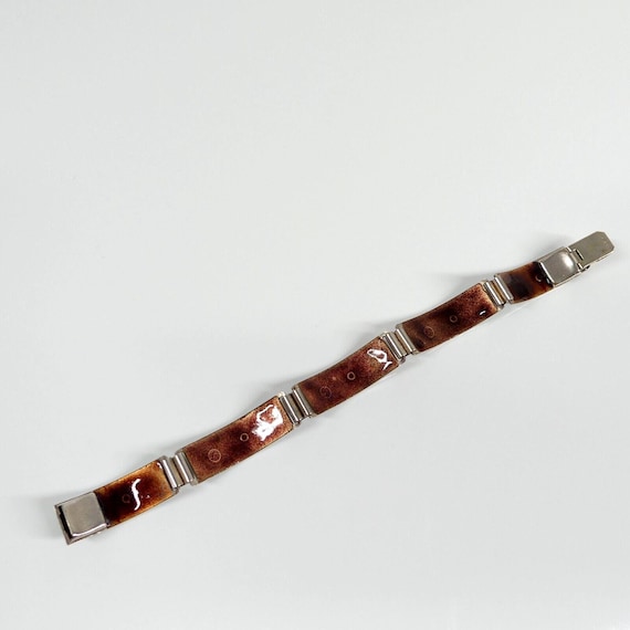 Karl Schibensky Armband 60er Jahre - versilbert, … - image 5